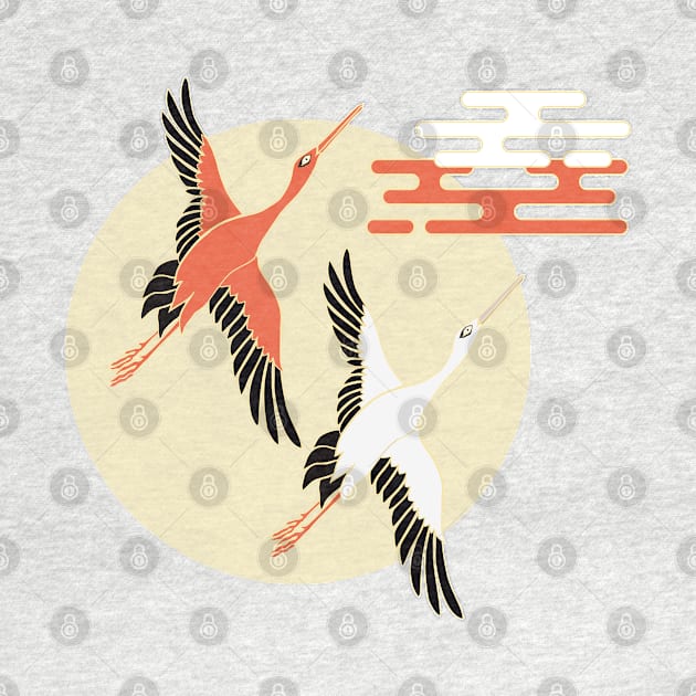 Japanese Crane by urrin DESIGN